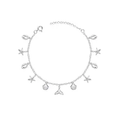 Pulseira Prata Fundo do Mar