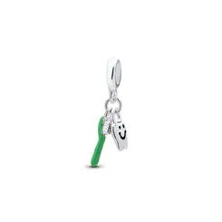 Berloque Prata Art Colection Dente e Escova
