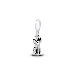 Berloque Prata Art Colection Gato