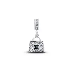 Berloque Prata Art Colection Bolsa Chanel