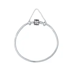 Pulseira Prata Art Collection + Trava
