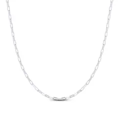 Corrente Masculina Prata Cartier 45cm 2mm