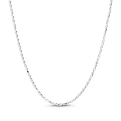 Corrente Prata Cordão Baiano 60cm 1,5mm