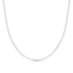 Corrente Prata Portuguesa 45cm 1,8mm