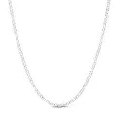 Corrente Masculina Prata Marina 70cm 2,5mm