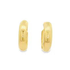 Brinco Folheado a Ouro 18k Argola Lisa M