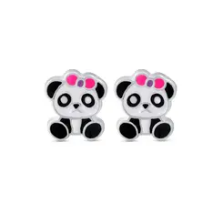 Brinco Prata Panda