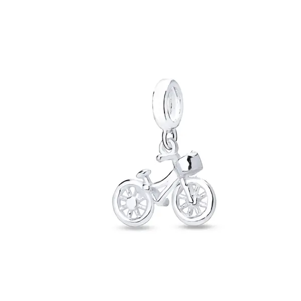Berloque Prata Art Colection Bicicleta