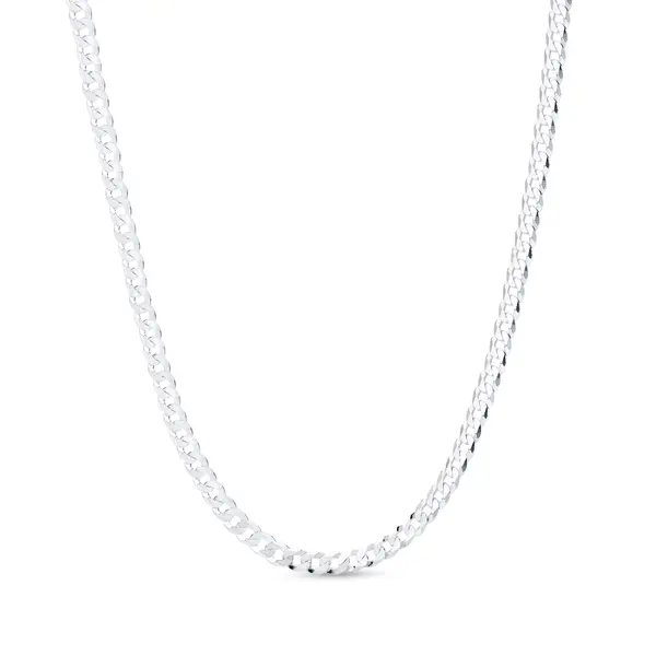 Corrente Prata Grumet 60cm 2,3mm