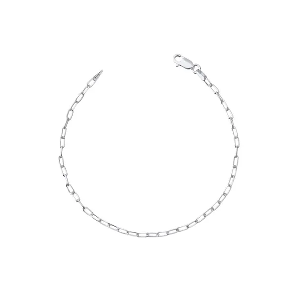 Pulseira Prata Cartier Alongada 21cm 2,4mm
