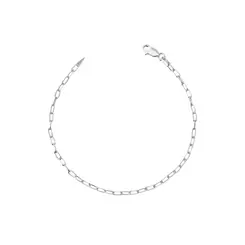 Pulseira Prata Cartier Alongada 21cm 2,4mm