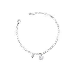 Pulseira Prata Leve Gatinho