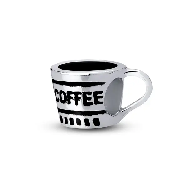 Berloque Prata Art Collection Xícara de Café
