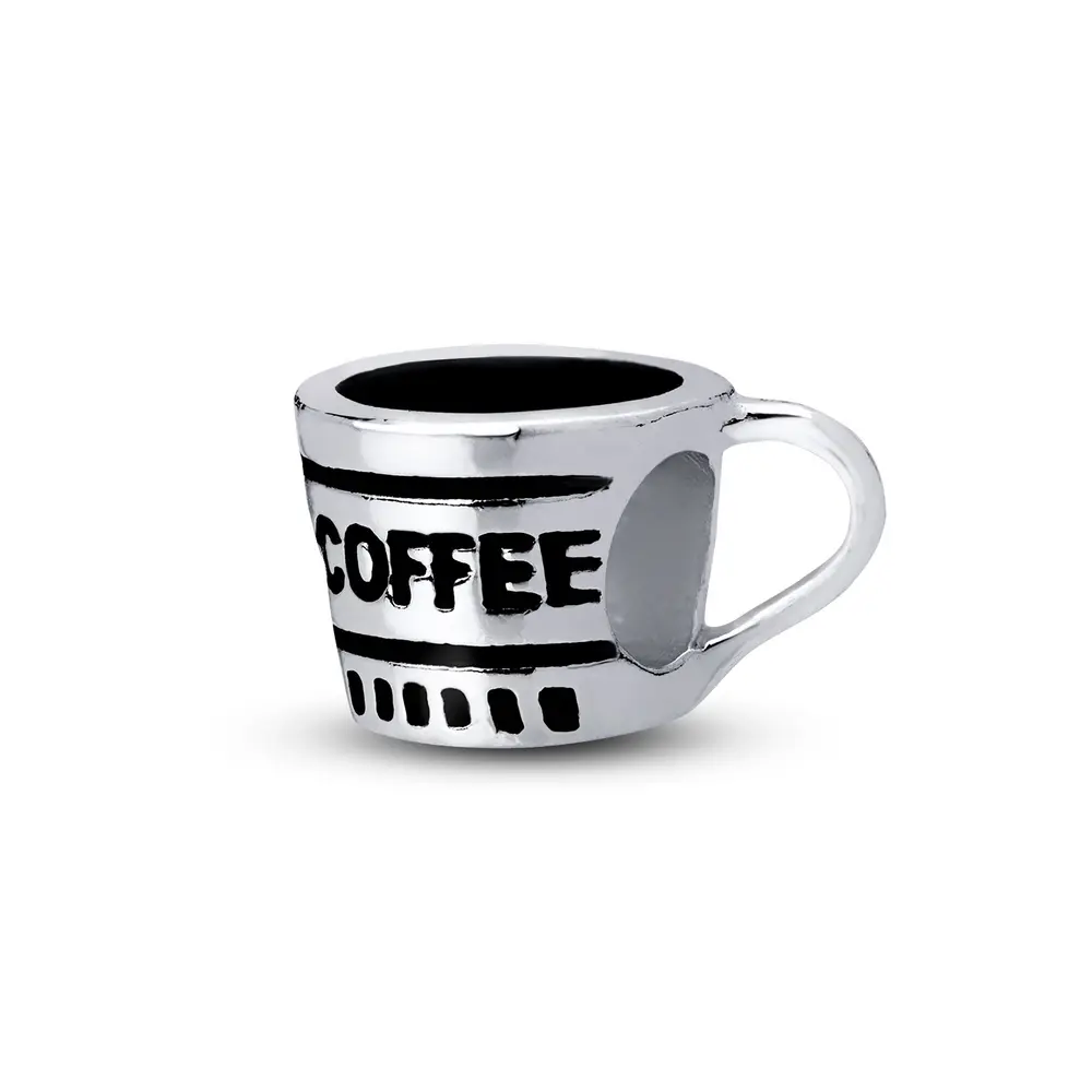 Berloque Prata Art Collection Xícara de Café