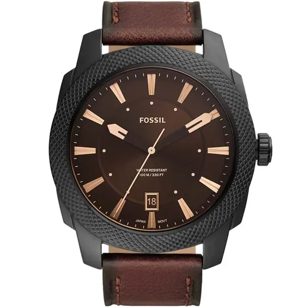 Relógio Fossil Masculino Machine Preto FS5972/0PN