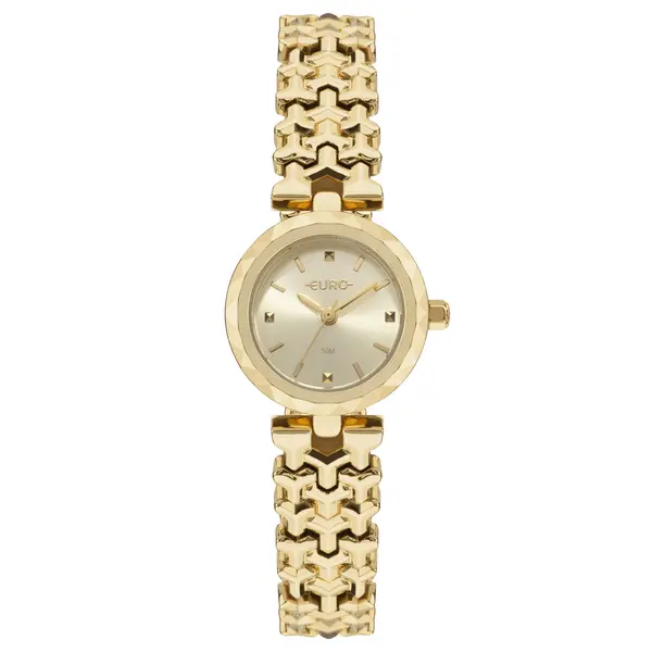 Relógio Euro Feminino Mini Lux Dourado EU2035ZCL/5D