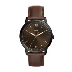 Relógio Fossil Masculino The Minimalist Marrom FS5551/0MN