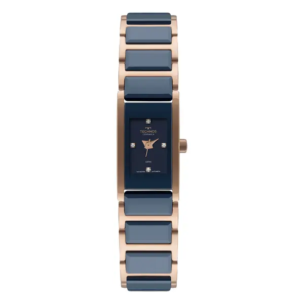 Relógio Technos Feminino Cerâmica Rosé VX01AC/2A