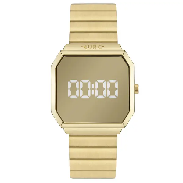 Relógio Euro Feminino Fashion Fit Reflexos Dourado EUMD2392AD/4D