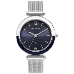 Relógio Euro Feminino Glitz Prata EU2035YXR/4A