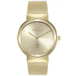 Relógio Technos Feminino Slim Dourado 1L22WM/1X