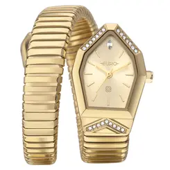 Relógio Euro Feminino Serpentes Dourado EU2035ZAM/5D