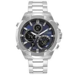 Relógio Technos Masculino Digitech Prata W23721AAC/1A