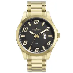 Relógio Technos Masculino Racer Dourado 2115MXZ/1P