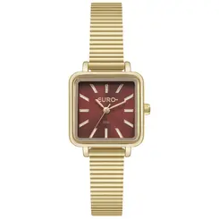 Relógio Euro Feminino Mini Dourado EU2035YZT/4R