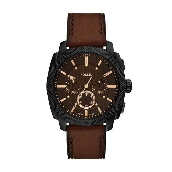 Relógio Fossil Masculino Machine Preto FS6101/0PN