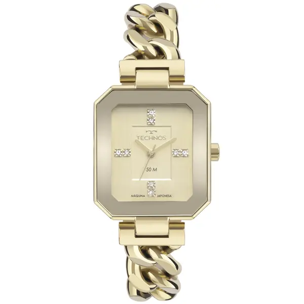 Relógio Technos Feminino Elos Dourado 2036MQN/1X