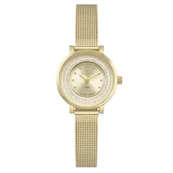 Relógio Technos Feminino Mini Dourado 2035NAD/1D