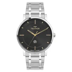 Relógio Technos Masculino Slim Prata GL32AY/1P