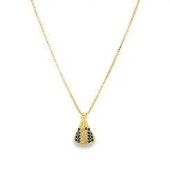 Gargantilha Folheado a Ouro 18k Nossa Senhora Aparecida