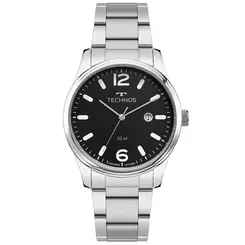 Relógio Technos Masculino Steel Prata 2115TZU/1P