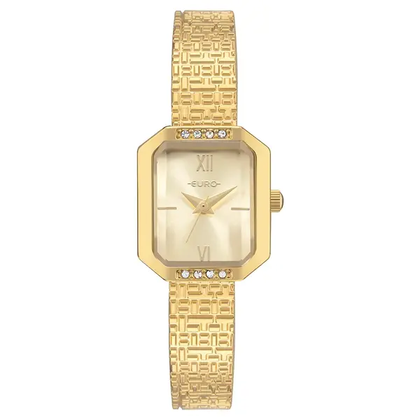 Relógio Euro Feminino Unique Bangle Dourado EU2035YZL/5D
