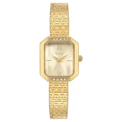 Relógio Euro Feminino Unique Bangle Dourado EU2035YZL/5D