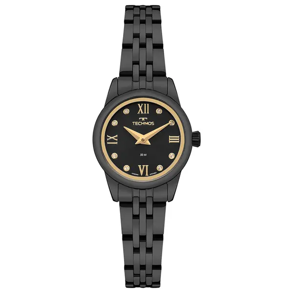 Relógio Technos Feminino Mini Preto 2025LUT/1P
