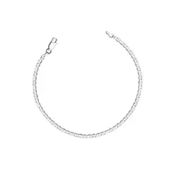 Pulseira Prata Marina 20cm 2,5mm