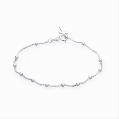 Pulseira Prata Terço